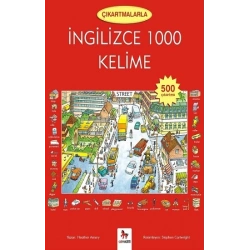 Çıkartmalarla Kelime Öğreniyorum Serisi - Çıkartmalarla İngilizce 1000 Kelime (500 Çıkartma)