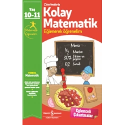 Çıkartmalarla Kolay Matematik 10-11 Yaş
