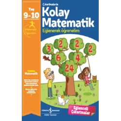 Çıkartmalarla Kolay Matematik 9-10 Yaş