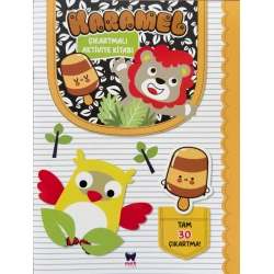 Çıkartmalı Aktivite Kitabı- Karamel