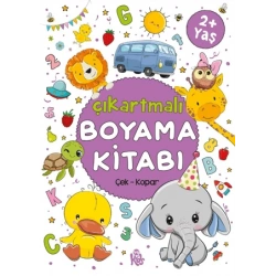 Çıkartmalı Boyama Kitabı 2 Yaş+