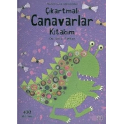 Çıkartmalı Canavarlar Kitabım