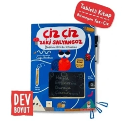 Çiz Çiz Zeki Salyangoz - Düşünme Becerileri Etkinlikleri