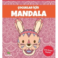 Çocuklar İçin Mandala - Pembe