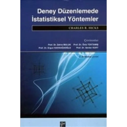 Deney Düzenlemede İstatiksel Yöntemler