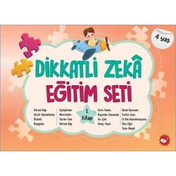 Dikkatli Zeka Eğitim Seti 1. Kitap (4 Yaş)