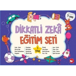 Dikkatli Zeka Eğitim Seti 1. Kitap (5 Yaş)