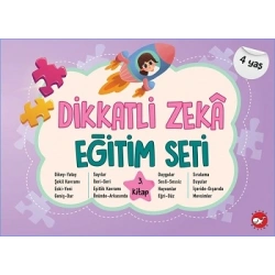 Dikkatli Zeka Eğitim Seti 3. Kitap (4 Yaş)