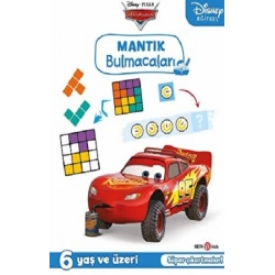 Disney Eğitsel Arabalar Çıkartmalı Mantık Bulmacaları