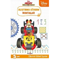 Disney Eğitsel Mickey ve Çılgın Yarışçılar Alıştırma Kitabım Noktalar
