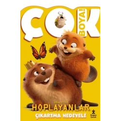 Disney Hoplayanlar;Çok Boya! Çıkartmalı Dev Boyama Kitabı