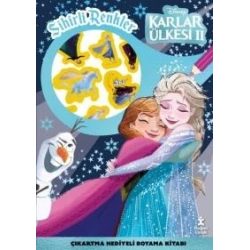 Disney Karlar Ülkesi 2 - Sihirli Renkler Çıkartma Hediyeli Boyama Kitabı