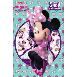 Disney Minnie Simli Çıkartmalarla Boyama