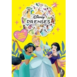 Disney Prenses Boyama Kitabı Çıkartma Bombası 100 + Harika Çıkartma