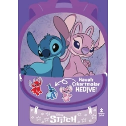 Disney Stitch  (Ciltli) - Parıltılı Tatil Çantam Etkinlik ve Boyama Kitabı