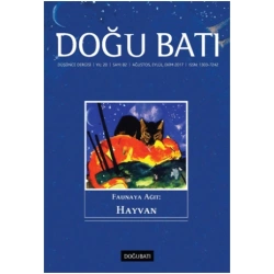 Doğu-Batı 82. Sayı Faunaya Ağıt : Hayvan