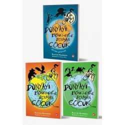 Dünyayı Bisikletle Dolaşan Çocuk Seti (3 Kitap)