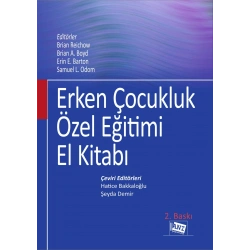 Erken Çocukluk özel Eğitimi El Kitabı