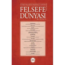 Felsefe Dünyası Dergisi Sayı 74