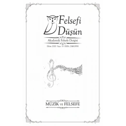 Felsefi Düşün Sayı:15 – Müzik ve Felsefe