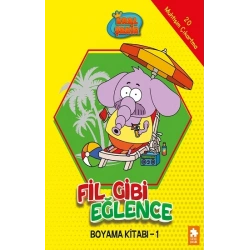 Fil Gibi Eğlence Boyama Kitabı- 1-Kral Şakir