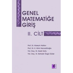 Genel Matematiğe Giriş 2. Cilt