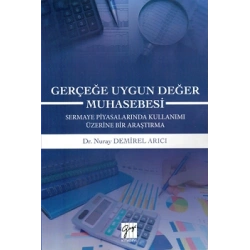 Gerçeğe Uygun Değer Muhasebesi