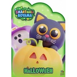 Halloween Zamanı – Çıkartmalı Boyama Kitabı