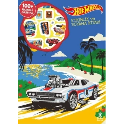 Hot Wheels Çok Çıkartmalı Boyama Kitabı