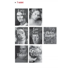 İkonik Tablolar Kartpostal Seti (7’li)