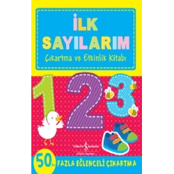 İlk Sayılarım Çıkartma Ve Etkinlik Kitabı