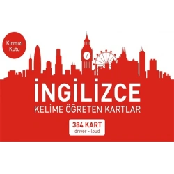 İngilizce Kelime Öğreten Kartlar (Kırmızı Kutu)