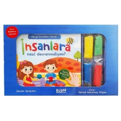 İnsanlara Nasıl Davranmalıyım? Görgü Kuralları Serisi - Oyun Hamurlu Kitap Seti