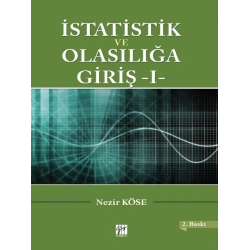 İstatistik ve Olasılığa Giriş - 1