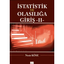 İstatistik ve Olasılığa Giriş - 2