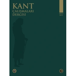 Kant Çalışmaları Dergisi Sayı 2