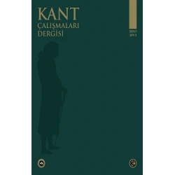 Kant Çalışmaları Dergisi Sayı 3