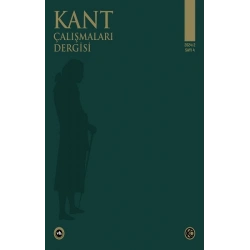 Kant Çalışmaları Dergisi Sayı 4