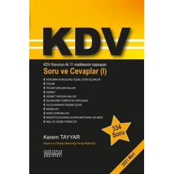 KDV Soru ve Cevaplar (I)