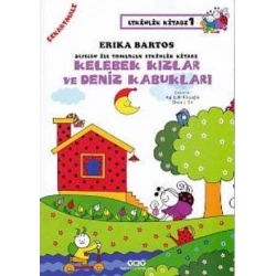 Kelebek Kızlar ve Deniz Kabukları (Çıkartmalı)