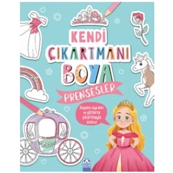 Kendi Çıkartmanı Boya Prensesler