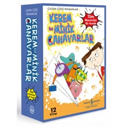 Kerem İle Minik Canavarlar – Tüm Maceralar Bir Arada (12 Kitap) - Kutulu