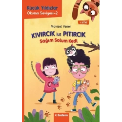 Kıvırcık ile Pıtırcık 1. Kitap Sağım Solum Kedi - Küçük Yıldızlar