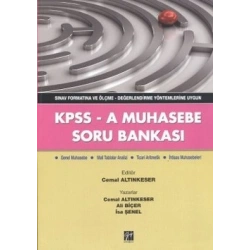 KPSS - A Muhasebe Soru Bankası
