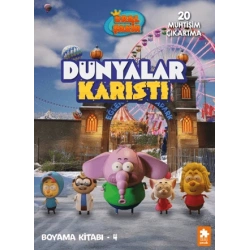 Kral Şakir Dünyalar Karıştı Boyama Kitabı - 4
