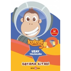 Kukuli Uzay Yolculuğu Boyama Kitabı