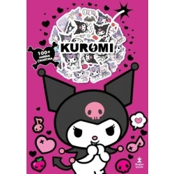 Kuromi Boyama Kitabı Çıkartma Bombası 100 + Harika Çıkartma