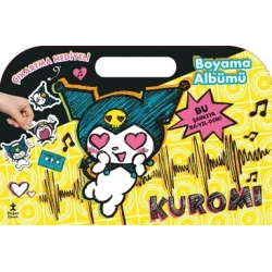 Kuromi -  Çıkartma Hediyeli Boyama Albümü