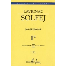 Lavignac Solfej 1C - Küçük Boy