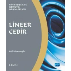 Lineer Cebir - Mühendislik ve İstatistik Bölümleri İçin